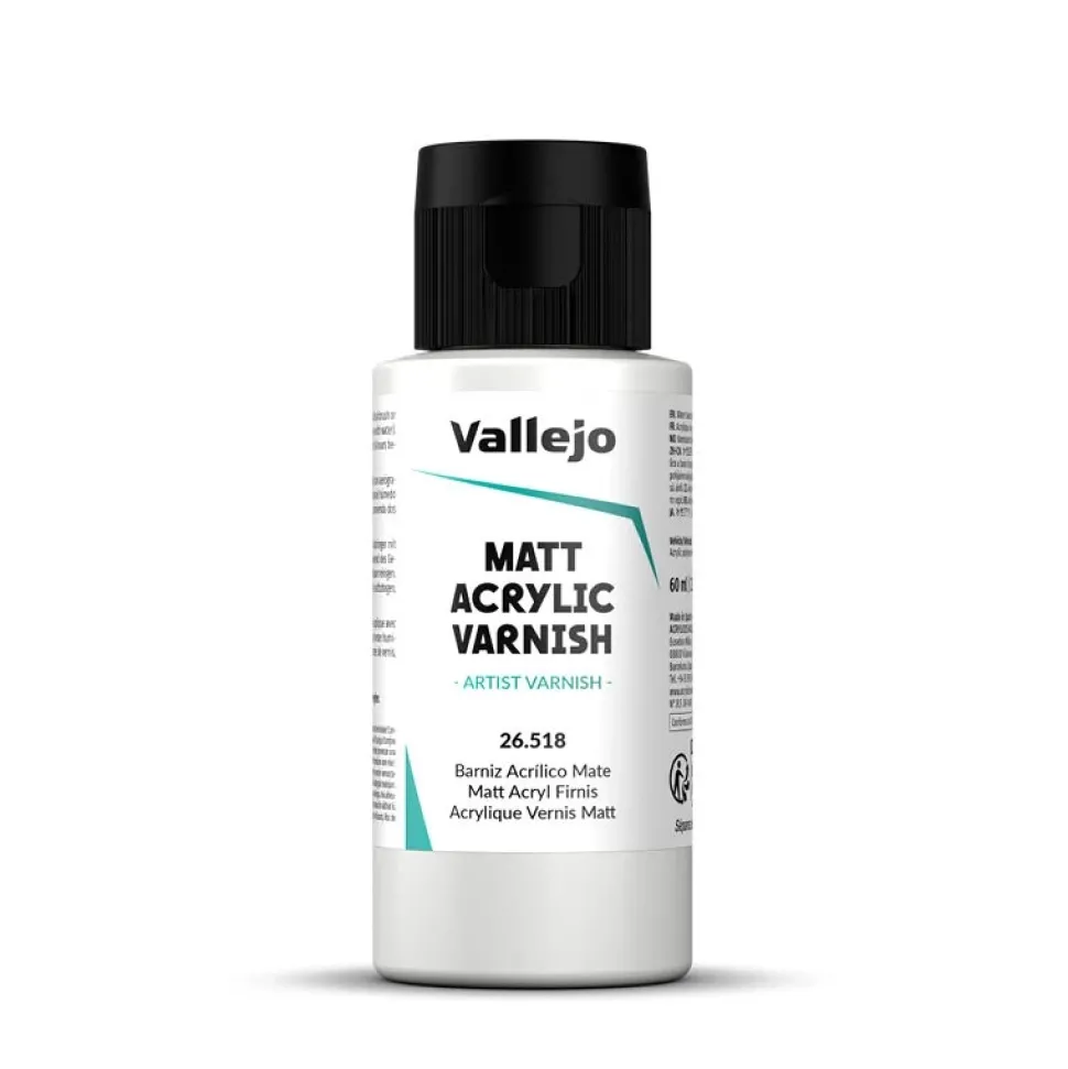 Barniz 518 mate permamente Artist Vallejo 60ml