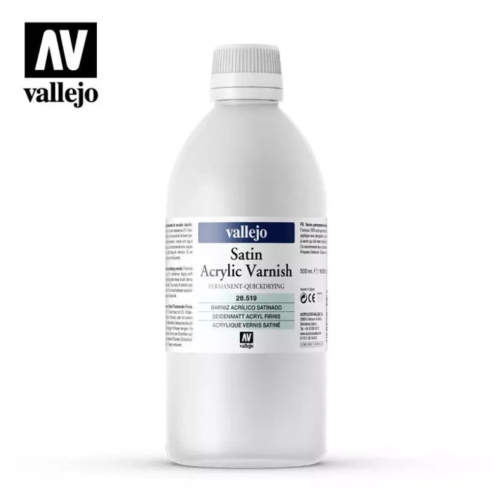Barniz 519 satinado Artist Vallejo 500ml