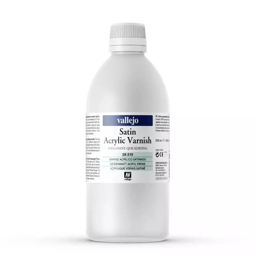 Barniz 519 satinado Artist Vallejo 500ml