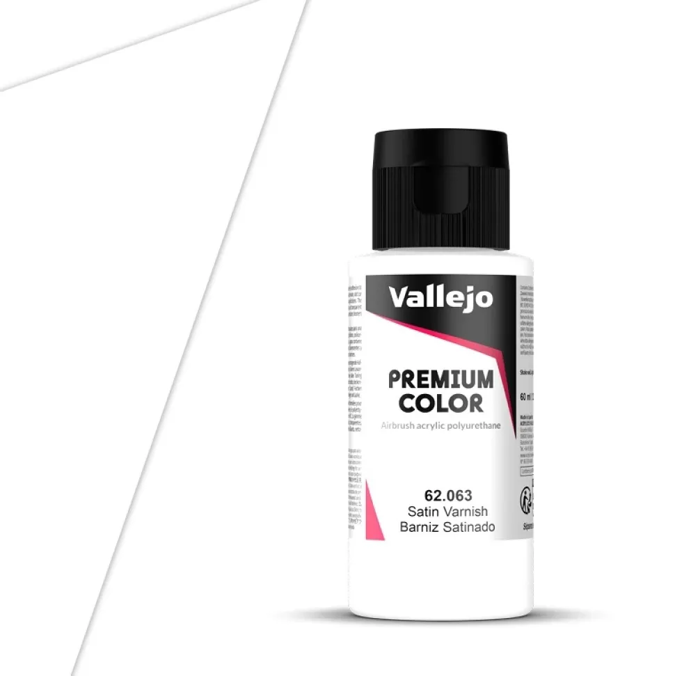 Barniz 063 satinado Premium Color Vallejo 60ml