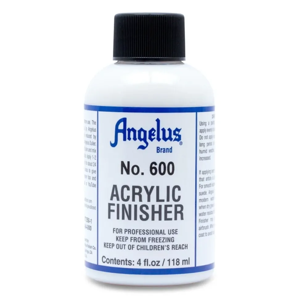 Barniz acrílico acabado para cuero 600 Angelus 118ml