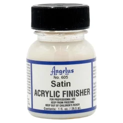 Barniz acrílico acabado satinado para cuero 605 Angelus 29,5ml
