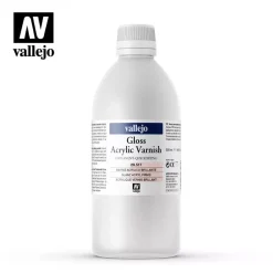 Barniz Acrílico Permanente Brillante Vallejo 500ml
