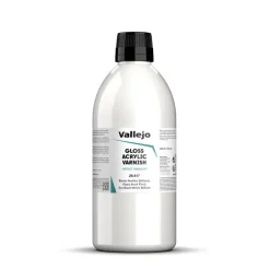Barniz Acrílico Permanente Brillante Vallejo 500ml