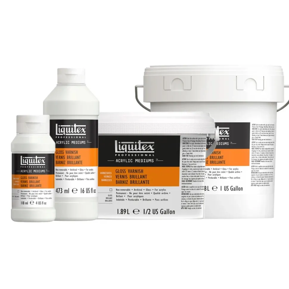Barniz acrílico profesional brillante Liquitex