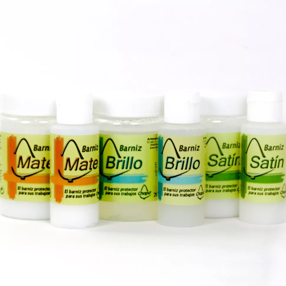 Barniz al agua Chopo 60 y 200 ml