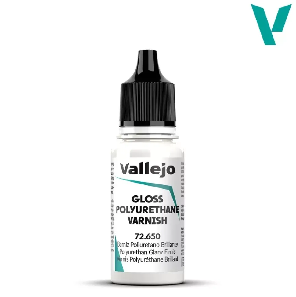 Barniz poliuretano 650 brillante Artist Vallejo Vallejo 18ml