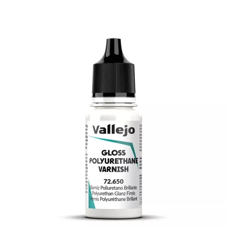 Barniz poliuretano 650 brillante Artist Vallejo Vallejo 18ml