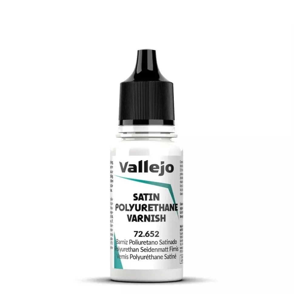 Barniz poliuretano 652 satinado Artist Vallejo Vallejo 18ml