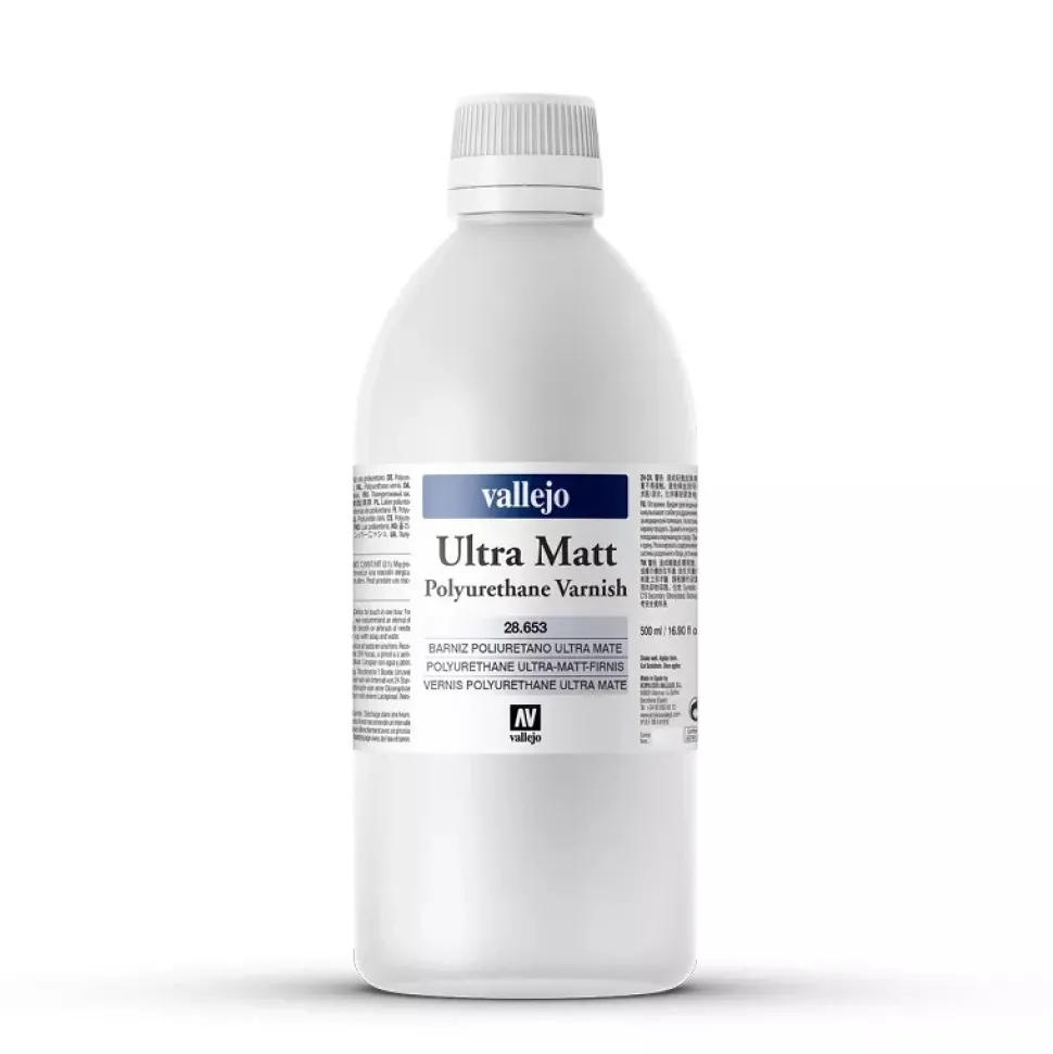 Barniz poliuretano 653 ultra mate Artist Vallejo 500ml