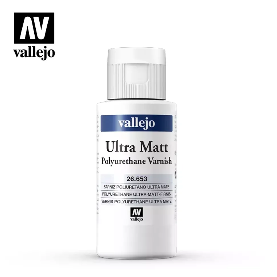 Barniz poliuretano 653 ultra mate Artist Vallejo 60ml