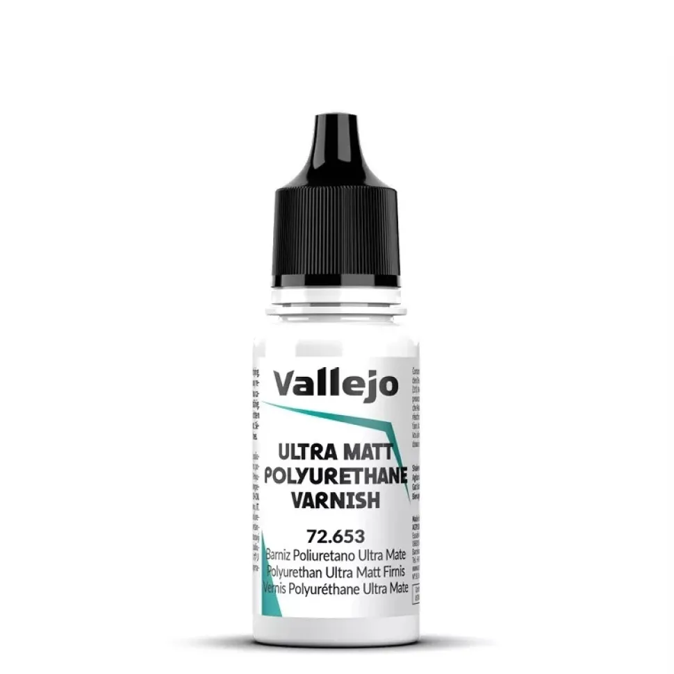 Barniz poliuretano 653 ultra mate Artist Vallejo Vallejo 18ml