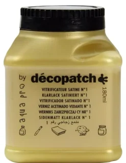 Barniz vitrificador satinado Aquapro Décopatch