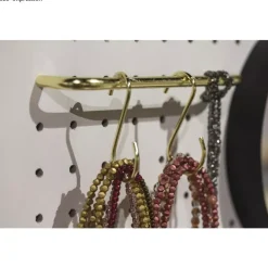 Barra de metal pequeña para Pegboard Pin and Peg