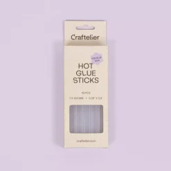 Barras de silicona termofusible 18 piezas Craftelier