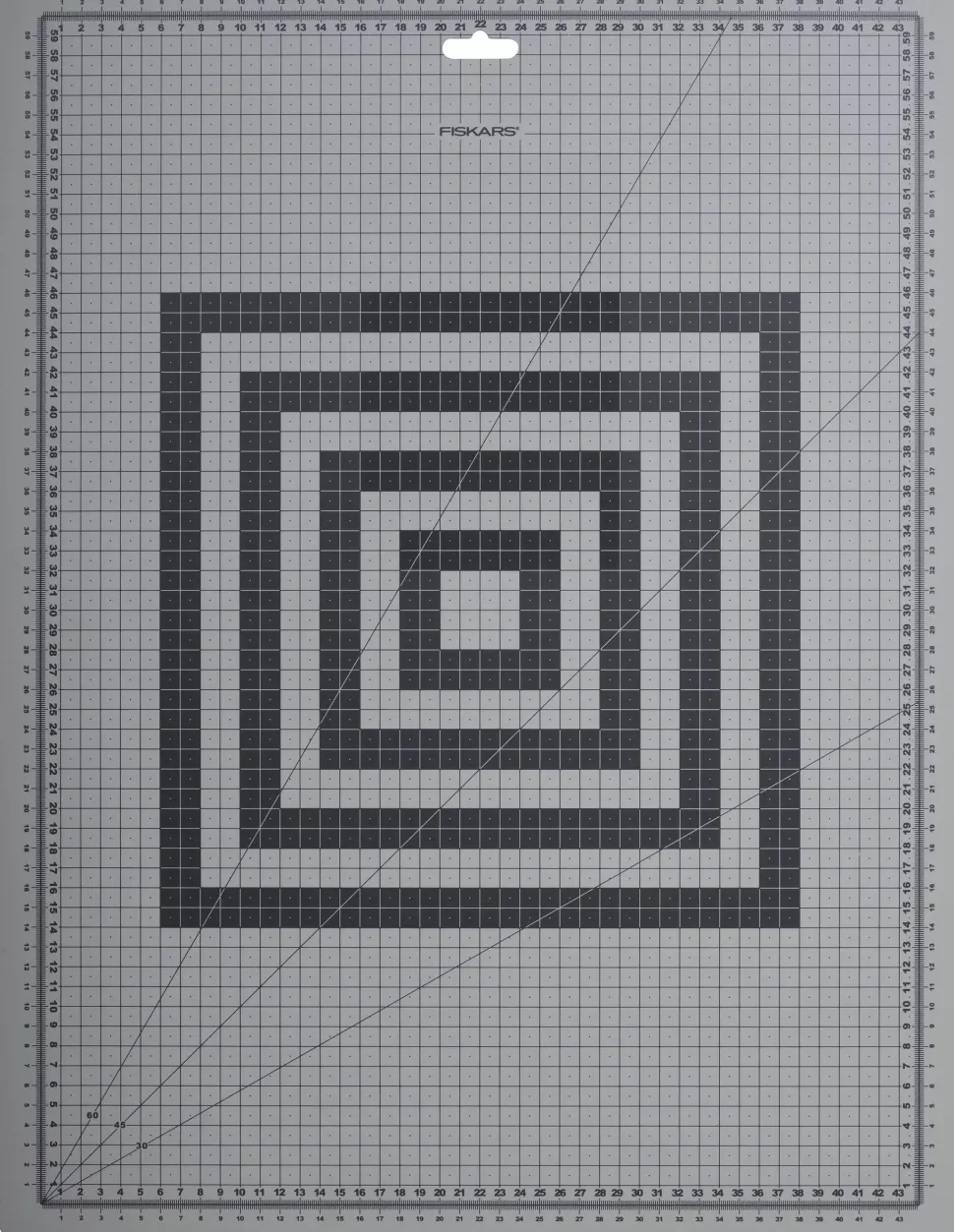 Base de corte gris Fiskars 45x60cm