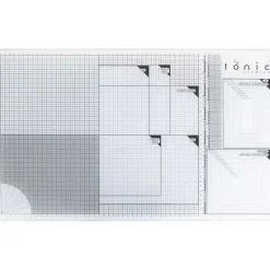 Base de cristal Extra Grande Glass Media Mat Tonic