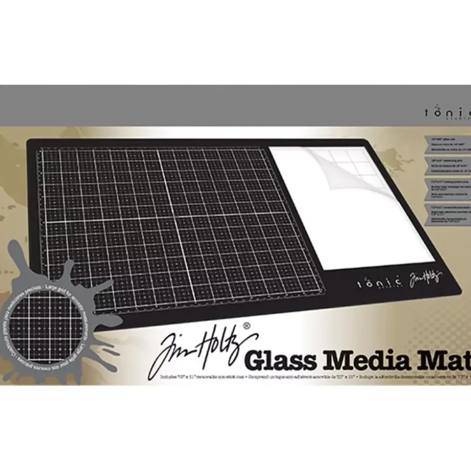 Base de cristal Glass Media Mat de Tim Holtz