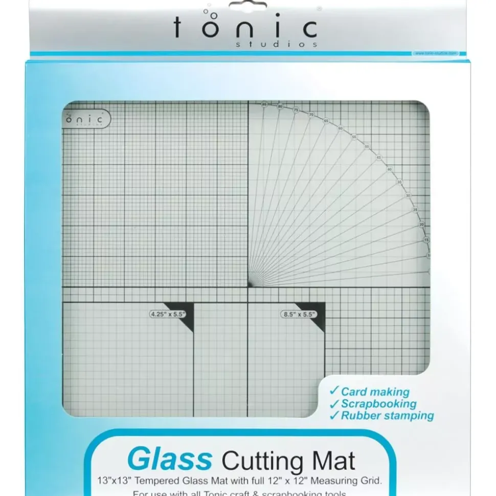 Base de cristal Glass Media Mat Tonic 30x30cm