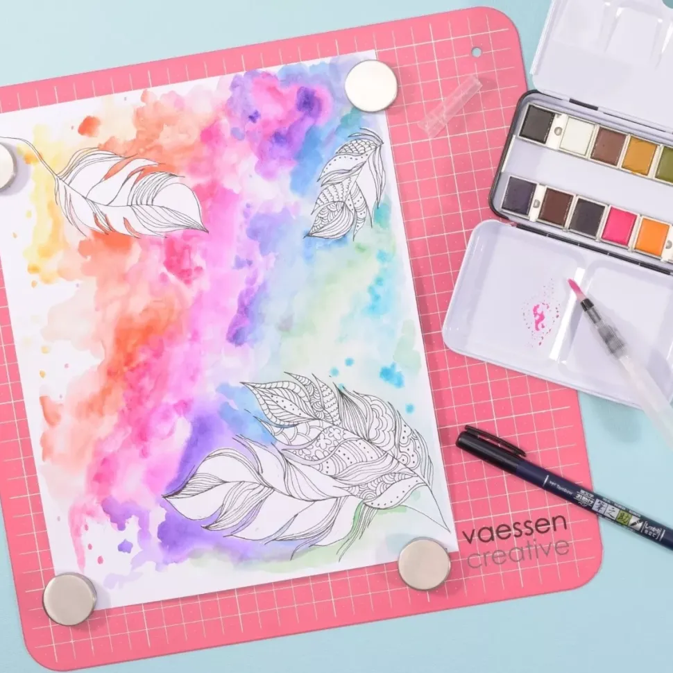 Base metálica magnética