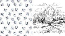 Beautiful Nature Coloring Book