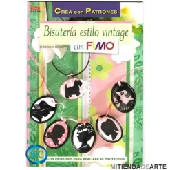 Bisutería estilo vintage con Fimo 04038