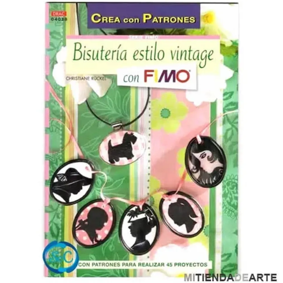 Bisutería estilo vintage con Fimo 04038