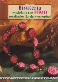 Bisutería Modelado con Fimo con diseños florales y en espiral 04030