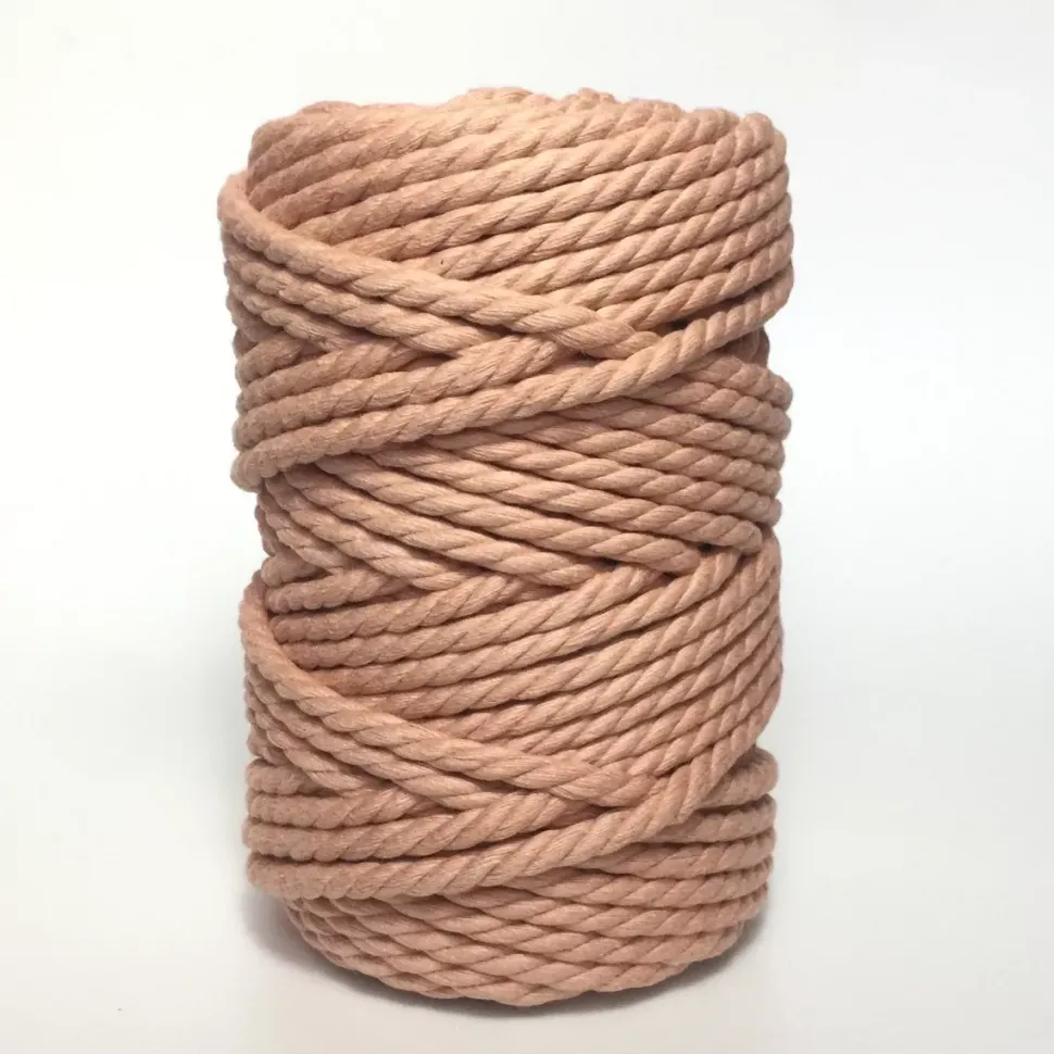 Bobina de Algodón de Macramé Maquillaje 5mm