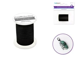 Bobina de Hilo Metálico Negro MultiCraft