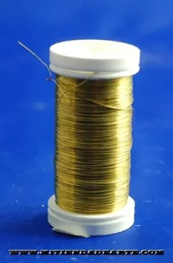 Bobina hilo de laton 0,3 mm 100 gr