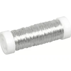 Bobina Hilo Metálico Plata Rayher 0,3mm. 50m