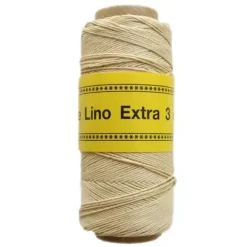 Bobina Lino Encerado 3 cabos Crema CasaSol 180m