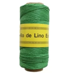 Bobina Lino Encerado 3 cabos Verde Lima CasaSol 180m
