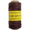Bobina Lino Encerado 3 cabos Burdeos CasaSol 180m