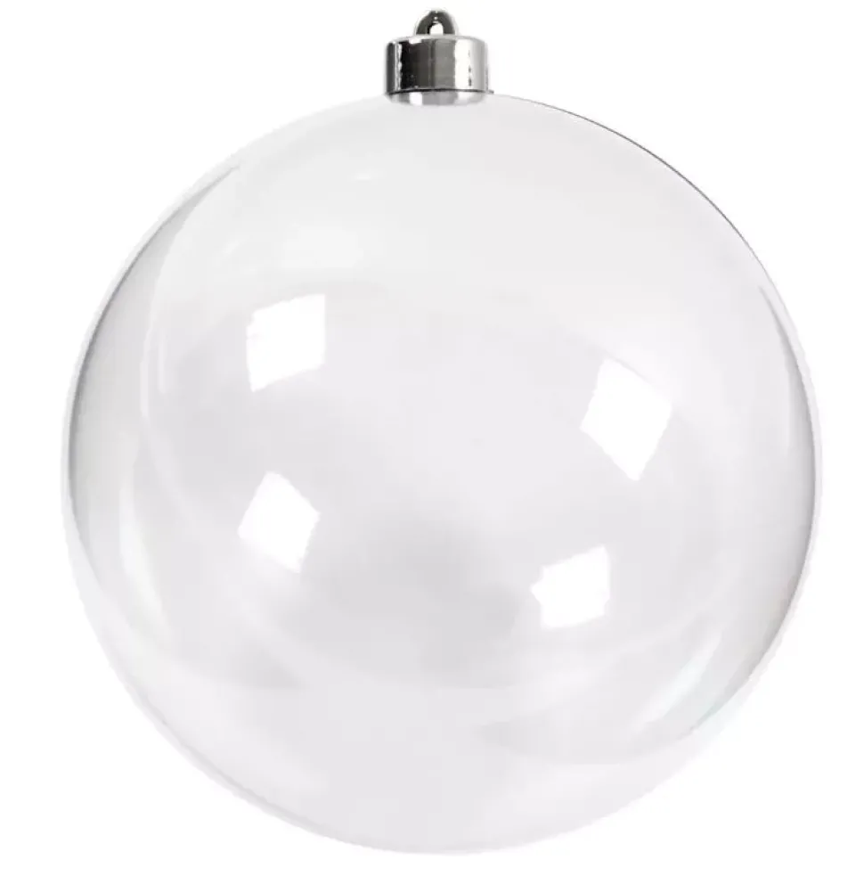 Bola de Navidad Transparente Creativ Company 14cm
