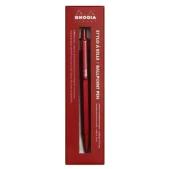 Boligrafo ScRipt Ballpoint Rojo Rhodia