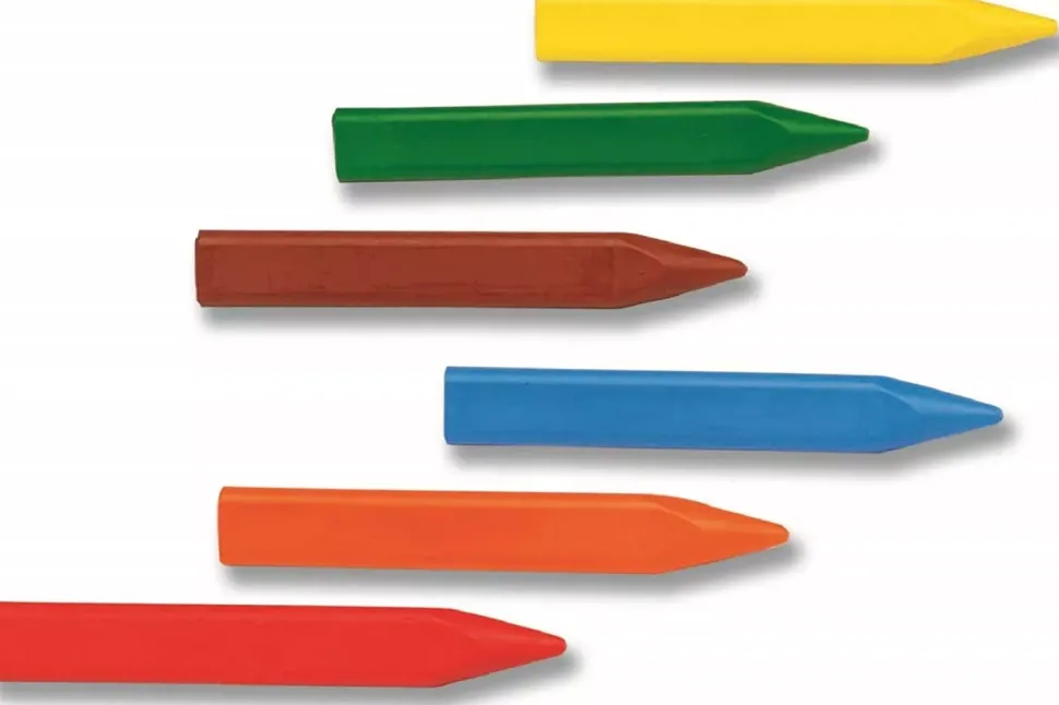 Bote 24 Ceras Jovicolor Triwax + 1 sacapuntas Jovi