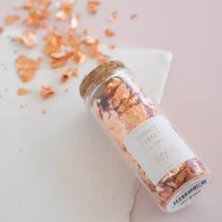 Botella de Cristal 3gr con Copos Bronze Flakes Wax it Lora Bailora