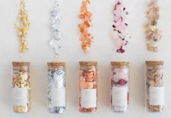 Botella de Cristal 3gr con Copos Bronze Flakes Wax it Lora Bailora