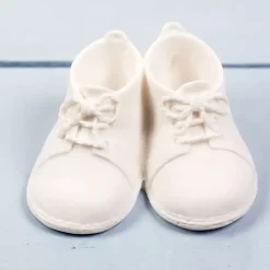 Botitas de bebé de marmolina