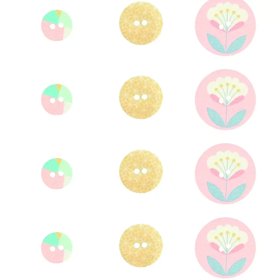 Botones de madera Scandisweet