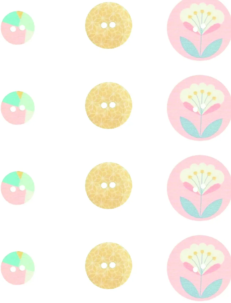 Botones de madera Scandisweet