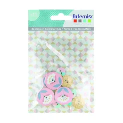 Botones de madera Scandisweet