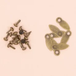 Brads y Botones de Giro Bronce Vintage Craftelier