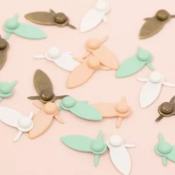 Brads y Botones de Giro Bronce Vintage Craftelier