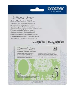 Brother ScanNCut DX Colección de patrones Tattered Lace Nº 5