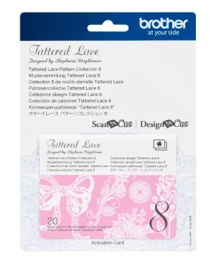 Brother ScanNCut DX Colección de patrones Tattered Lace Nº 8