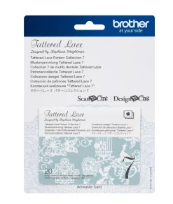 Brother ScanNCut DX Colección de patrones Tattered Lace Nº 7