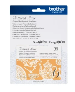 Brother ScanNCut DX Colección de patrones Tattered Lace Nº 6